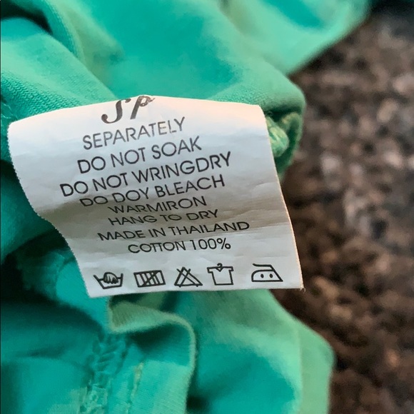 Turquoise Women’s Floral Blouse/Top - Picture 6 of 8